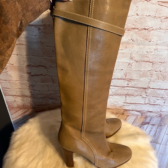 Chloe made in Italy tall leather boots size 7 - Picture 4 of 13